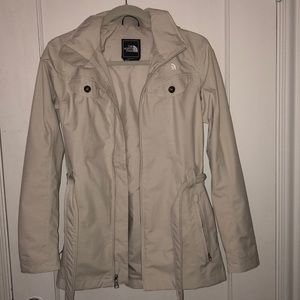 The North Face rain jacket